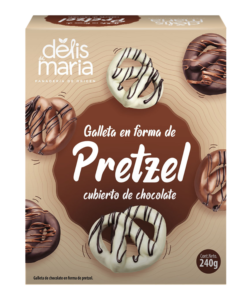 Galleta Pretzel de Chocolate